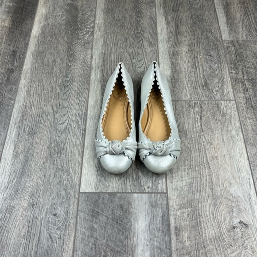 Jack Rogers Silver‎ Flats